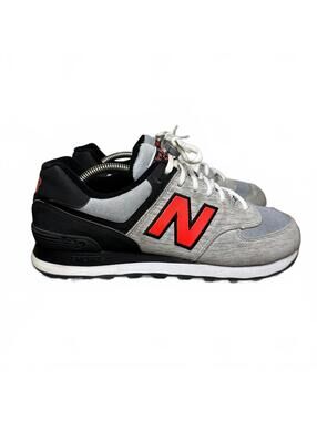New Balance 574 Sweatshirt Pack Grey Orange Men’s 9 Sneakers ML574TTA